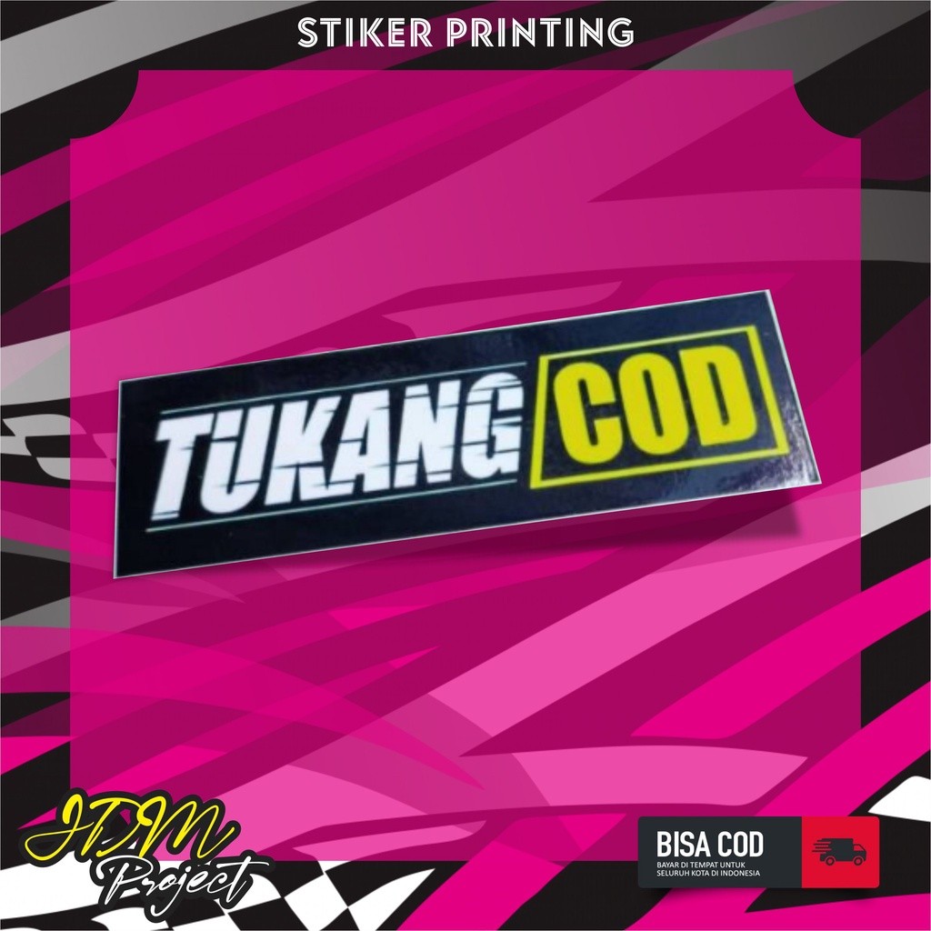 Jual Cetak Kilat Sticker printing TUKANG COD | Shopee Indonesia