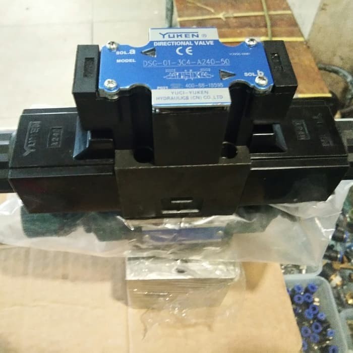 Jual Solenoid valve Hydraulic set manifold dan flow control modular ...