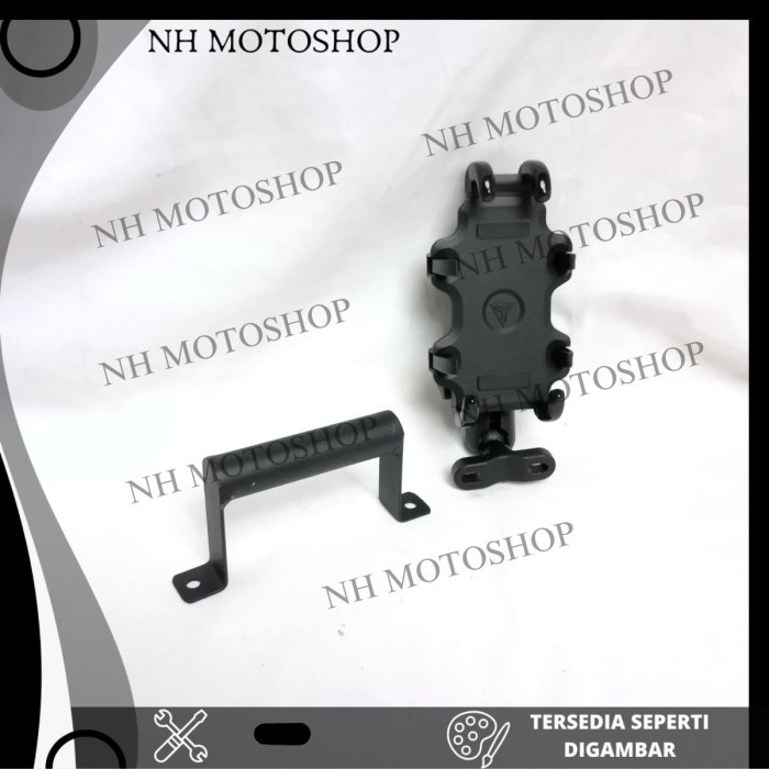 Jual PAKET HOLDER GPS HP R15 V3 PHONE HOLDER MOTOWOLF ALUMUNIUM STANG ...