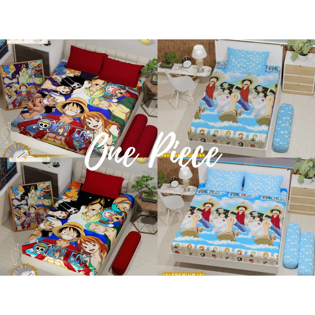 Jual JAKLUIS_SHOP Sprei Monalisa Premium / Panel Desain One Piece ...