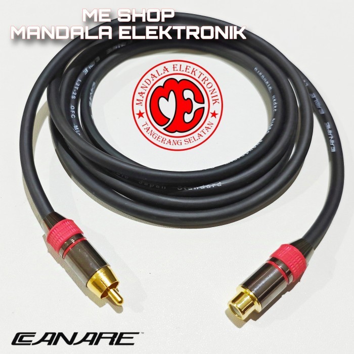 Jual Kabel audio extension Rca male to rca female harga 1pcs | Shopee ...