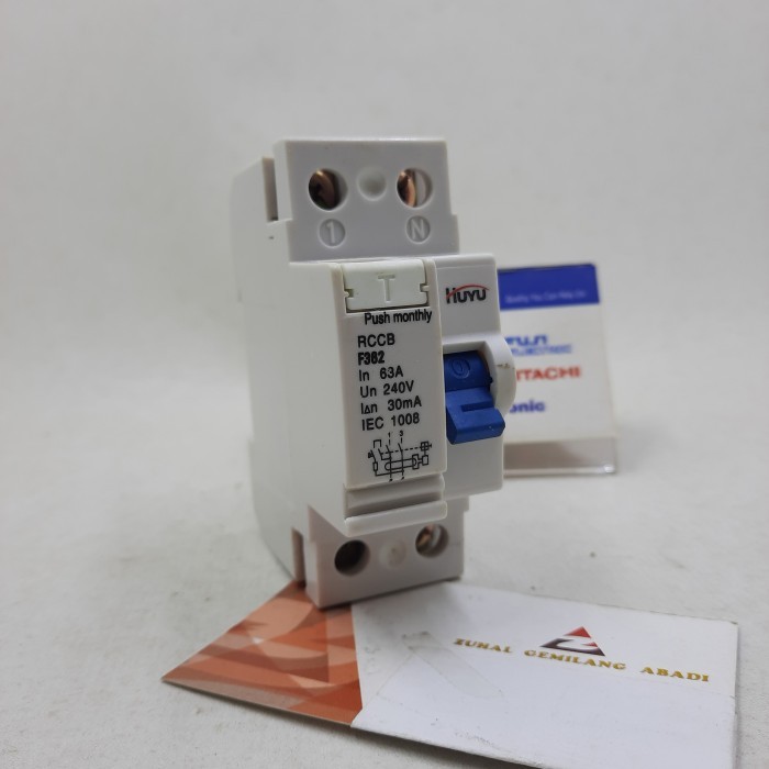 Jual TJP99 RCCB (1P+N) (16/25/40A),RCCB HUYU - 63 A | Shopee Indonesia