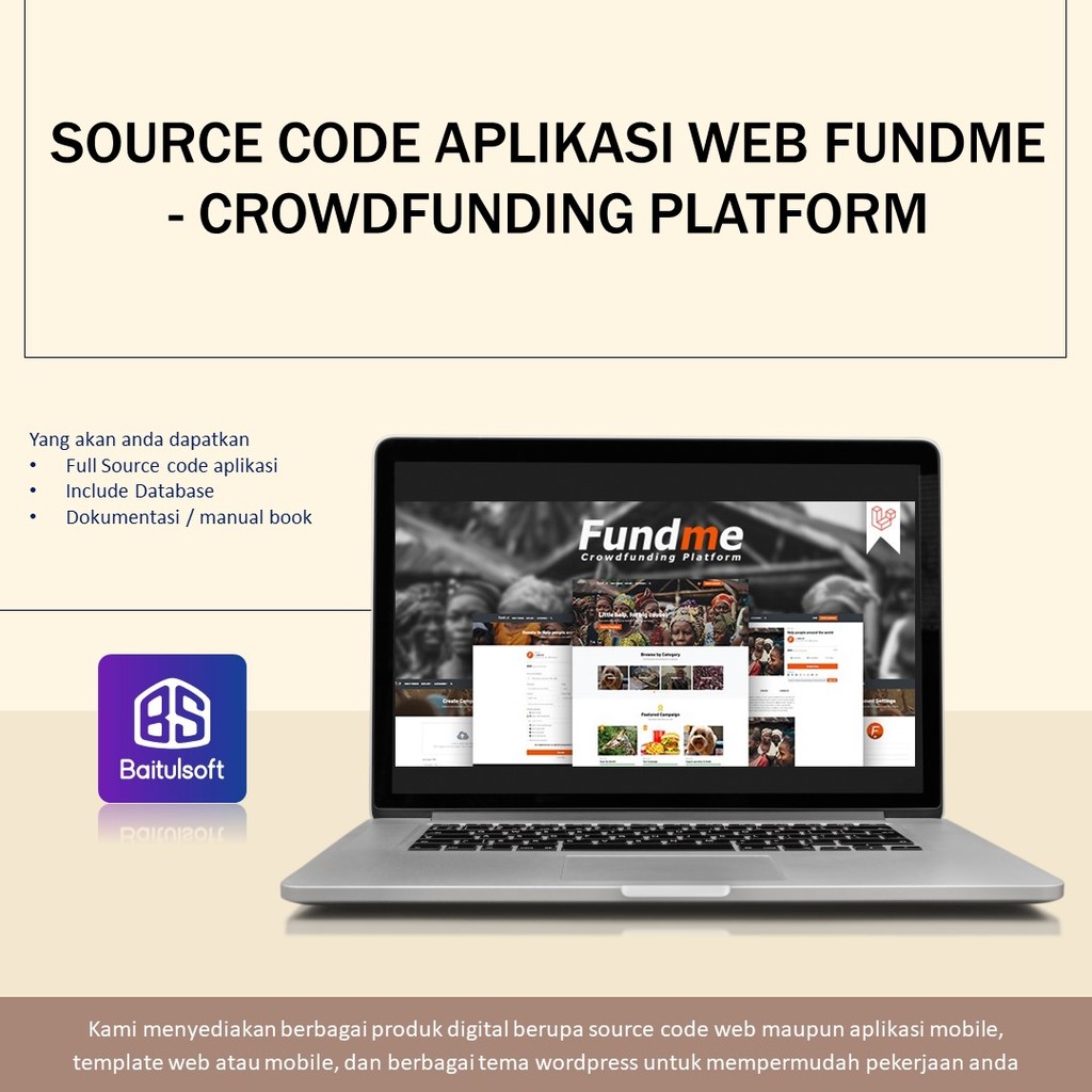 Jual SOURCE CODE APLIKASI WEB FUNDME - CROWDFUNDING PLATFORM | Shopee ...