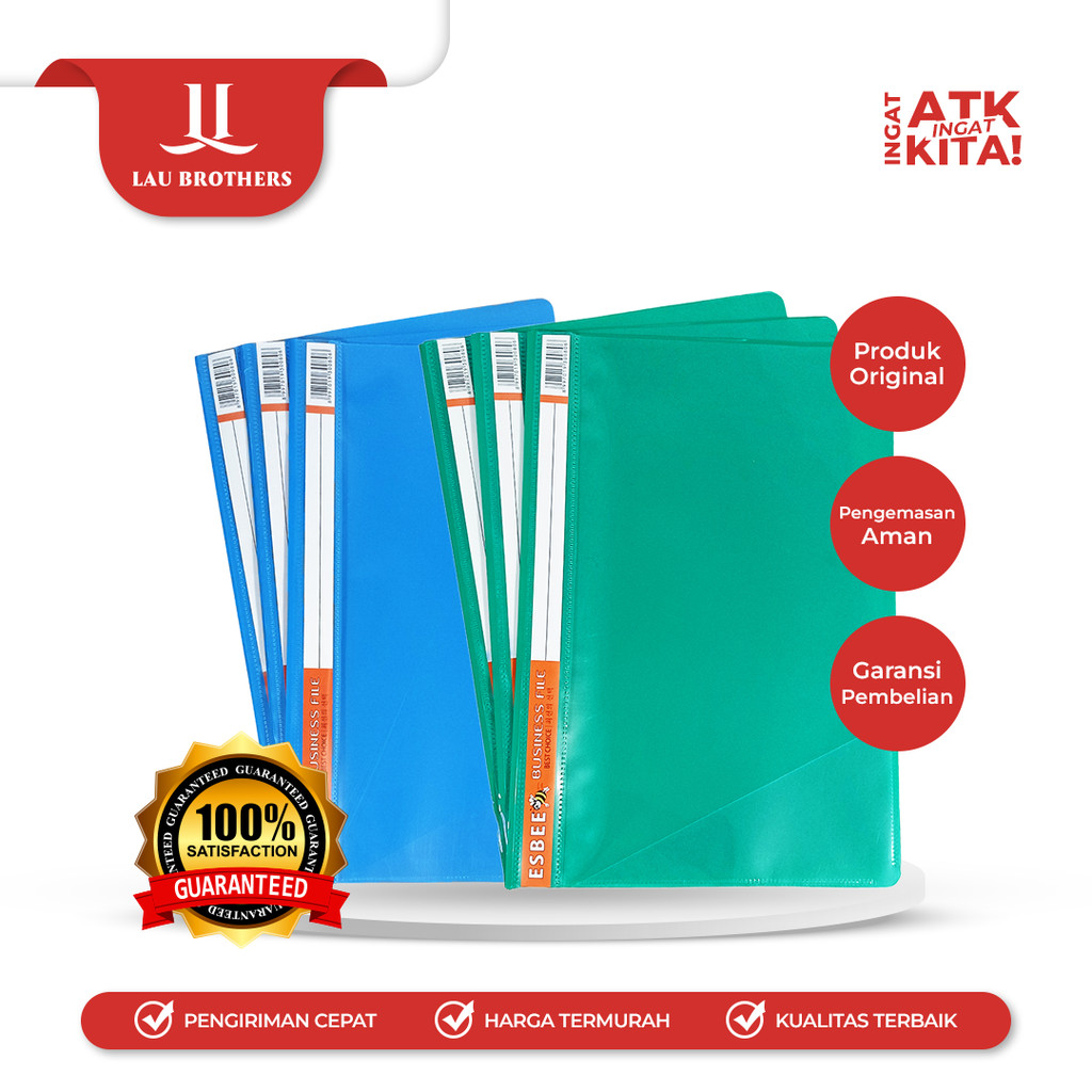 Jual ESBEE BUSINESS FILE FOLIO/ F4 (1PACK/ 12PCS) | Shopee Indonesia