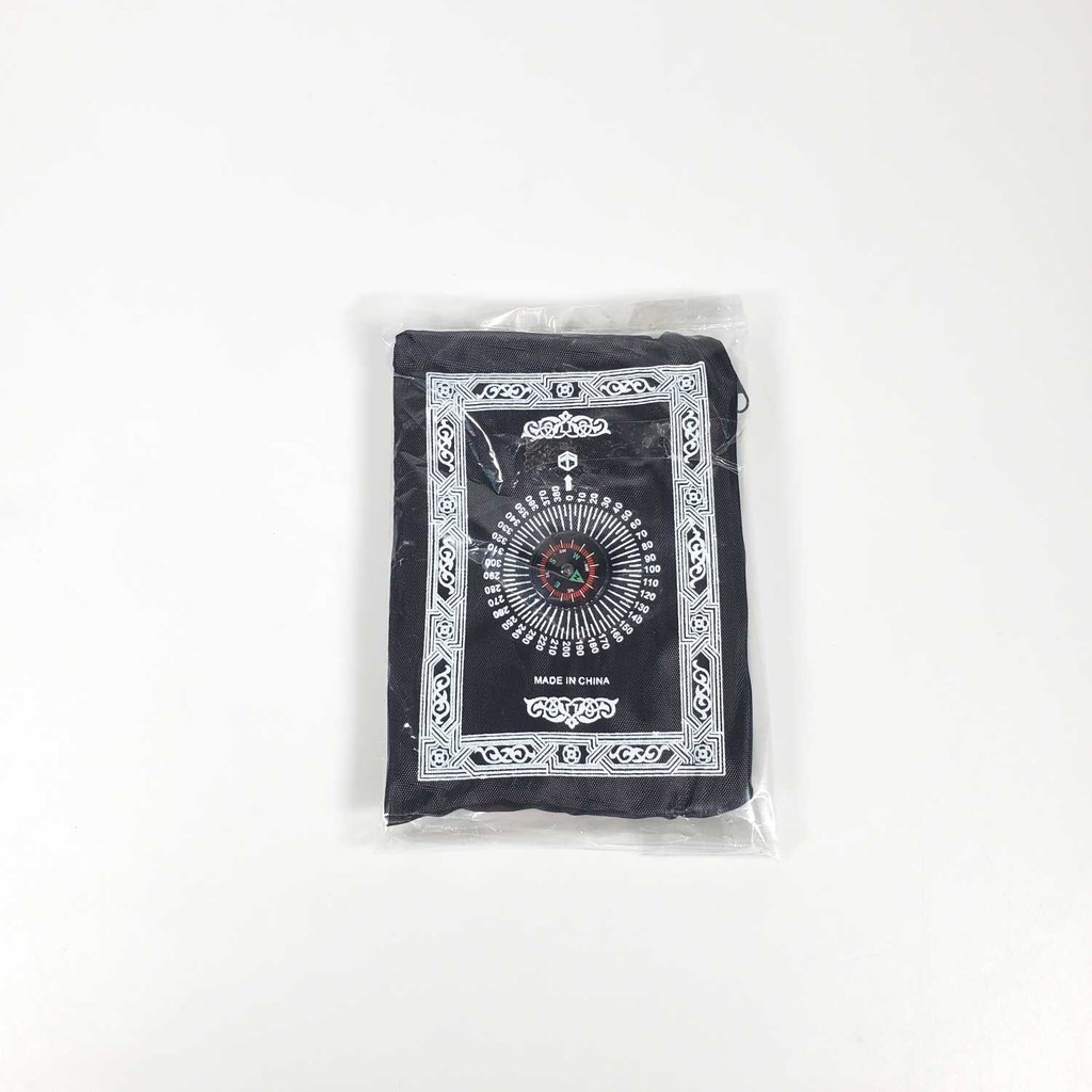 Jual QNSHP Clarastar Sajadah Travel Kompas Kiblat Compass Prayer Mat ...
