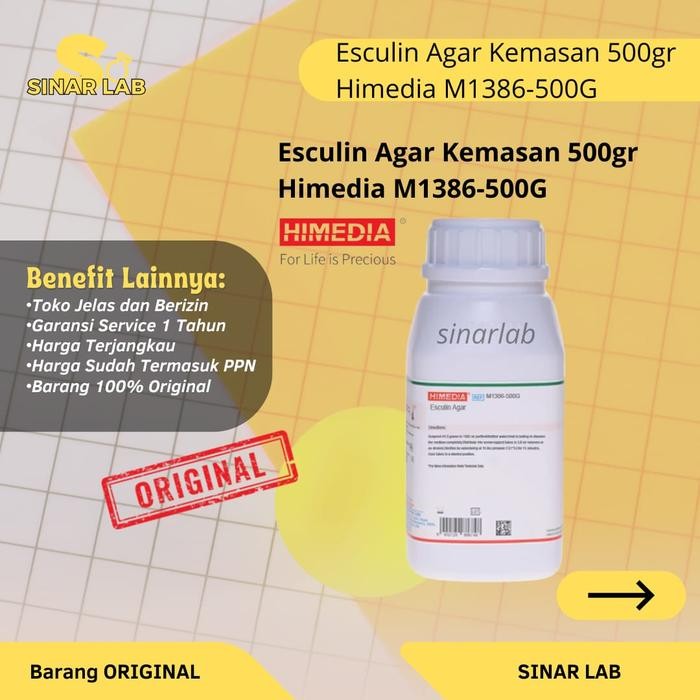 Jual Esculin Agar Kemasan 500gr Himedia M1386-500G | Shopee Indonesia