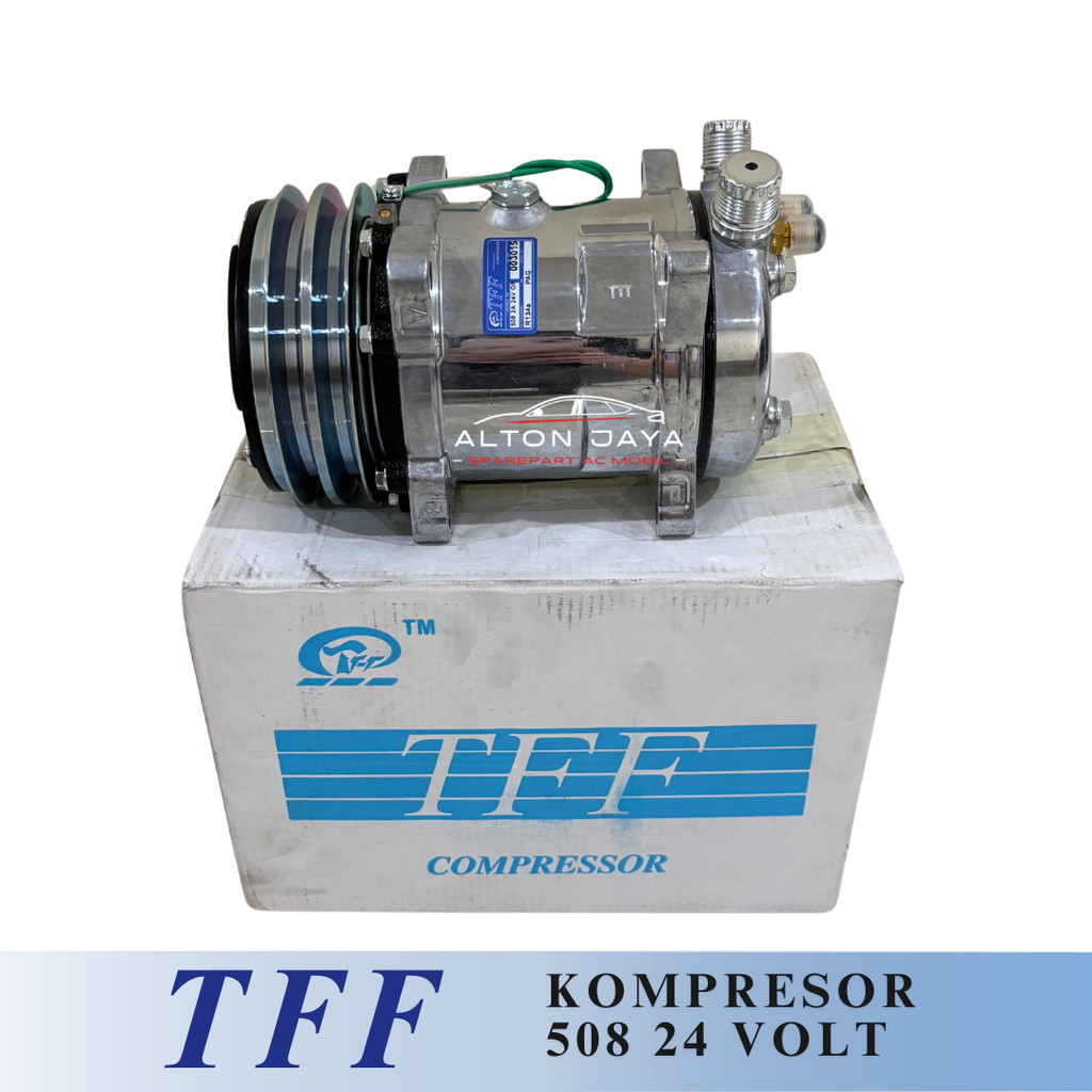 Jual COMPRESSOR KOMPRESOR AC SANDEN 508 SD508 24V 24 VOLT TFF | Shopee ...