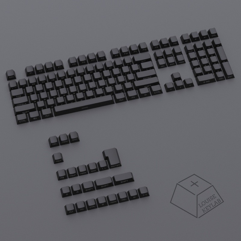 Jual Keycap Double Shot 131 key OEM Side Print Tembus ABS Mechanical ...