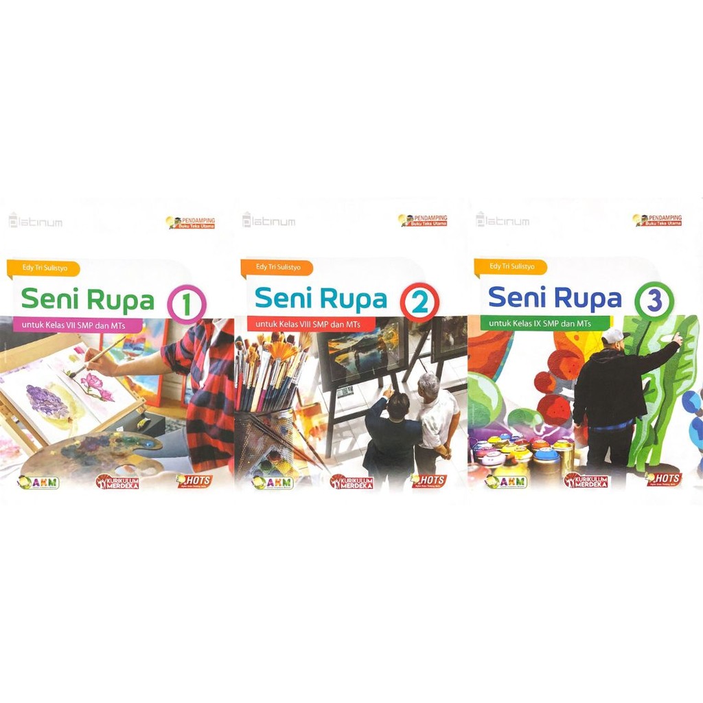 Jual Platinum Buku Seni Rupa Kurikulum Merdeka Revisi Kelas 1 2 3 7 8 9 ...