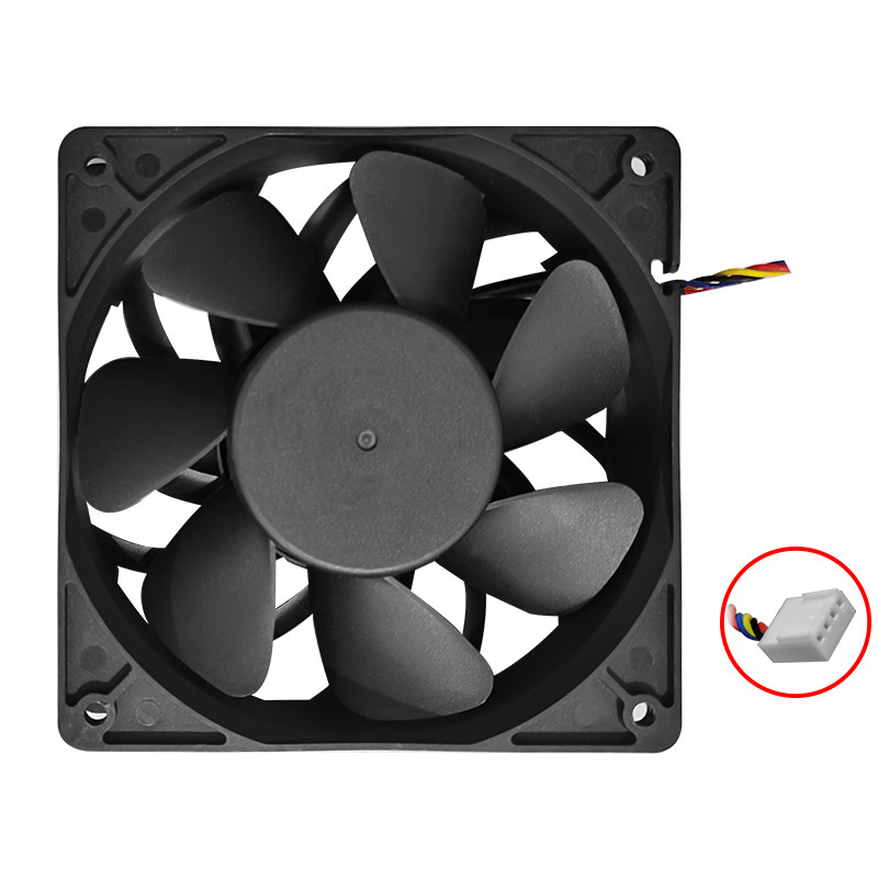 Jual 12V 5000RPM High Speed 12038 120mm Fan Two Ball Bearing 12cm ...