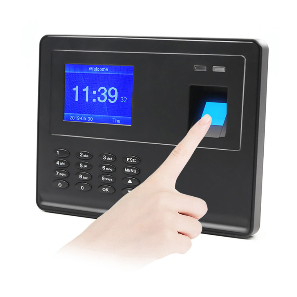 Jual Biometric Fingerprint Password Time Attendace Machine Employee ...