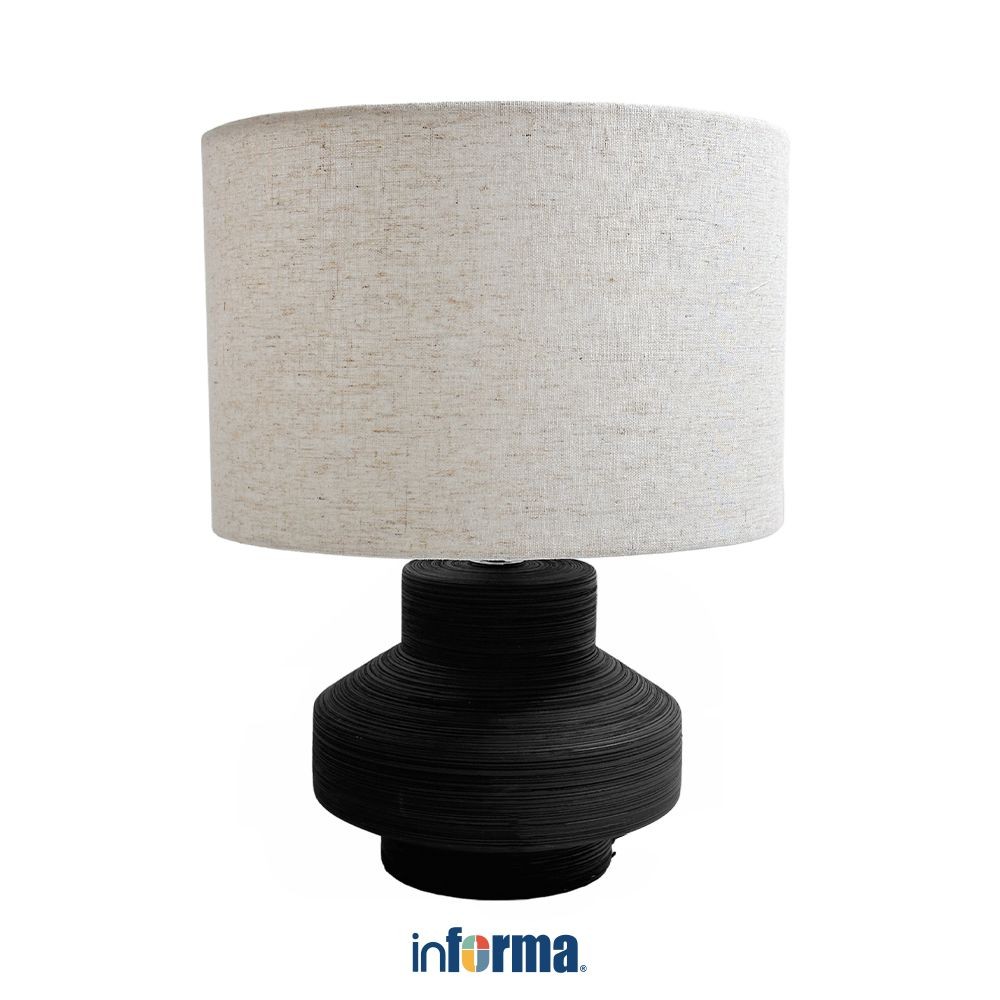 Jual Informa Shelton Lampu Meja - Hitam Multifunctional Table Lamp ...