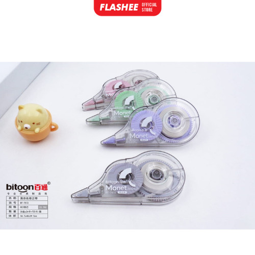 Jual Flashee Correction Tape Students Tipe-x Bitoon Monet Penghapus ...