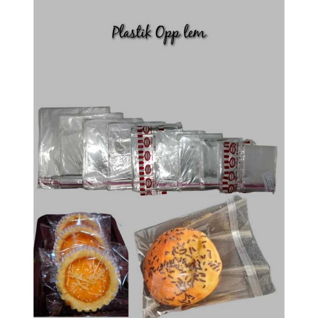 Jual Plastik OPP Roti Kue 9x9 10x10 11x11 12x12 13x13 14x14 15x15 16x16 ...