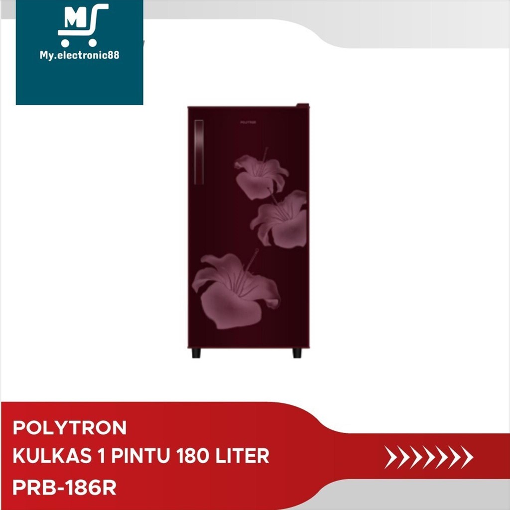 Jual KULKAS POLYTRON 1 PINTU (PRB 186 R) | Shopee Indonesia