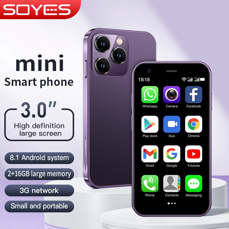 Jual iphone Mini soyes Phone ram 2/16G Android jaringan 3G Garansi ...
