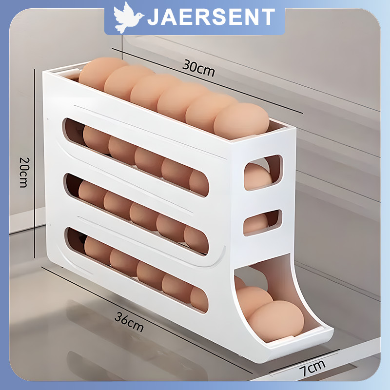Jual Rak Telur Tingkat / Tempat Penyimpanan Telur Minimalis 4 Tier Rak ...