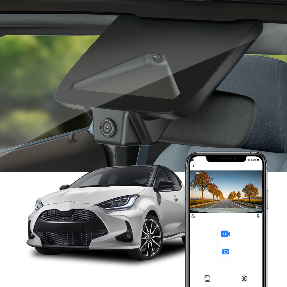 Jual Dashcam for Yaris and Yaris Cross 2024 2025, FITCAMX 2160P WIFI ...