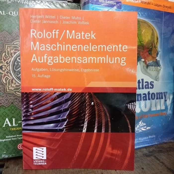 Jual Buku Roloff /Matek Maschinenelemente Aufgabensammlung | Shopee ...