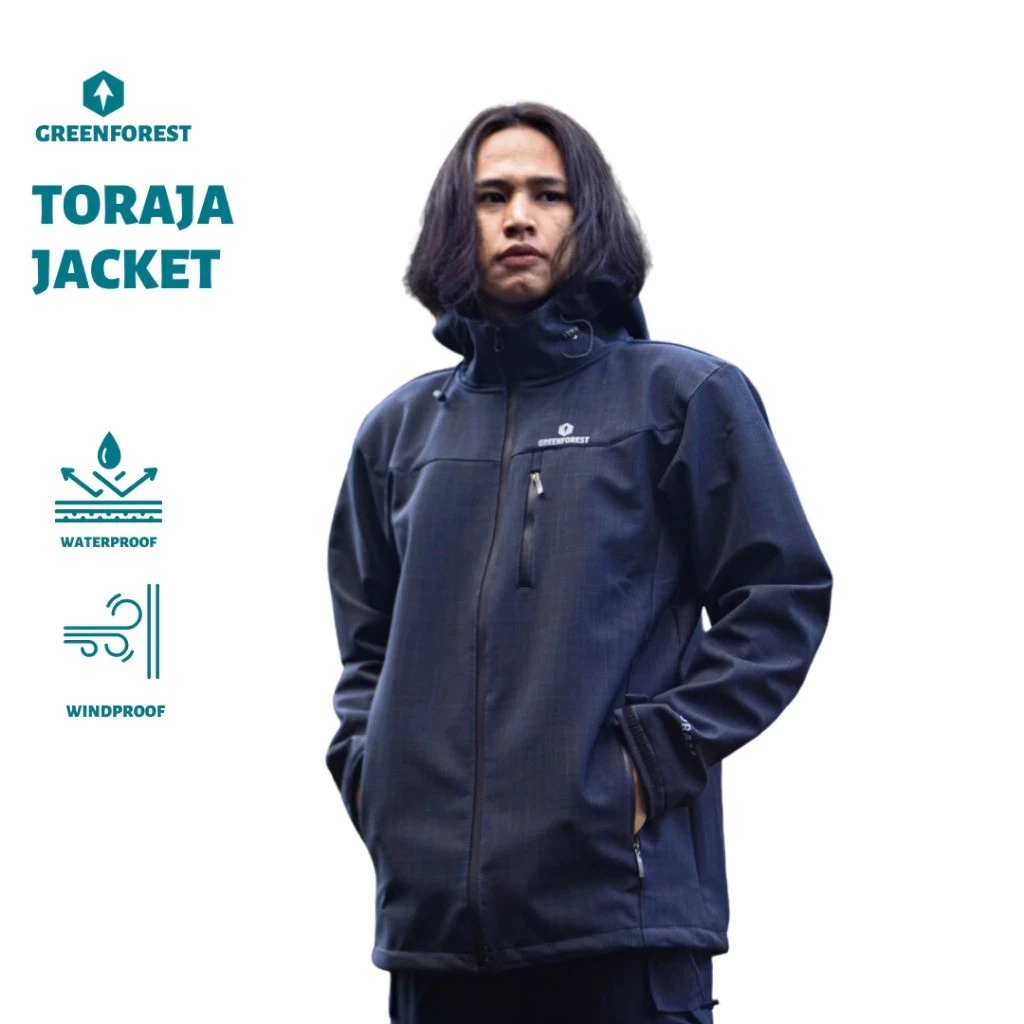 Greenforest Toraja Jaket Tactical Outdoor Waterproof Pria dan Wanita