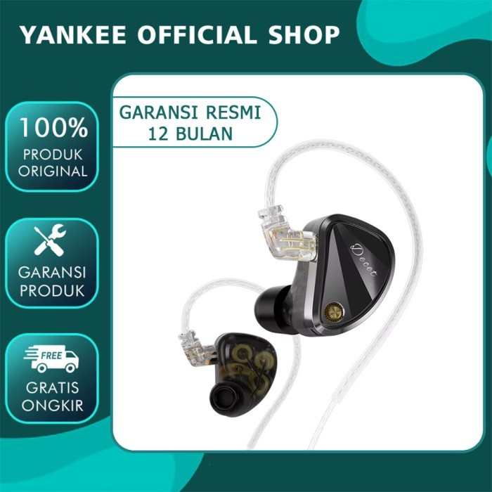 Jual KZ Decet Innovative 5DD 10 Dynamic Driver In Ear Monitor Earphone ...