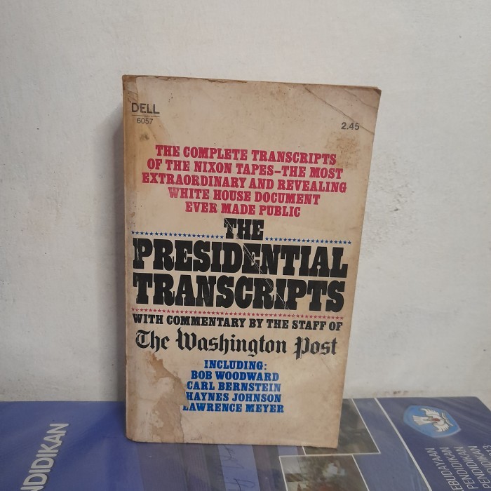 Jual ORI BUKU Import The Presidential Transcripts The Washington Post ...