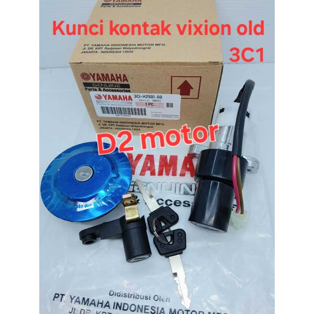 Jual KUNCI KONTAK VIXION OLD LAMA 3C1 YAMAHA YGP KONTAK ASSY TUTUP ...