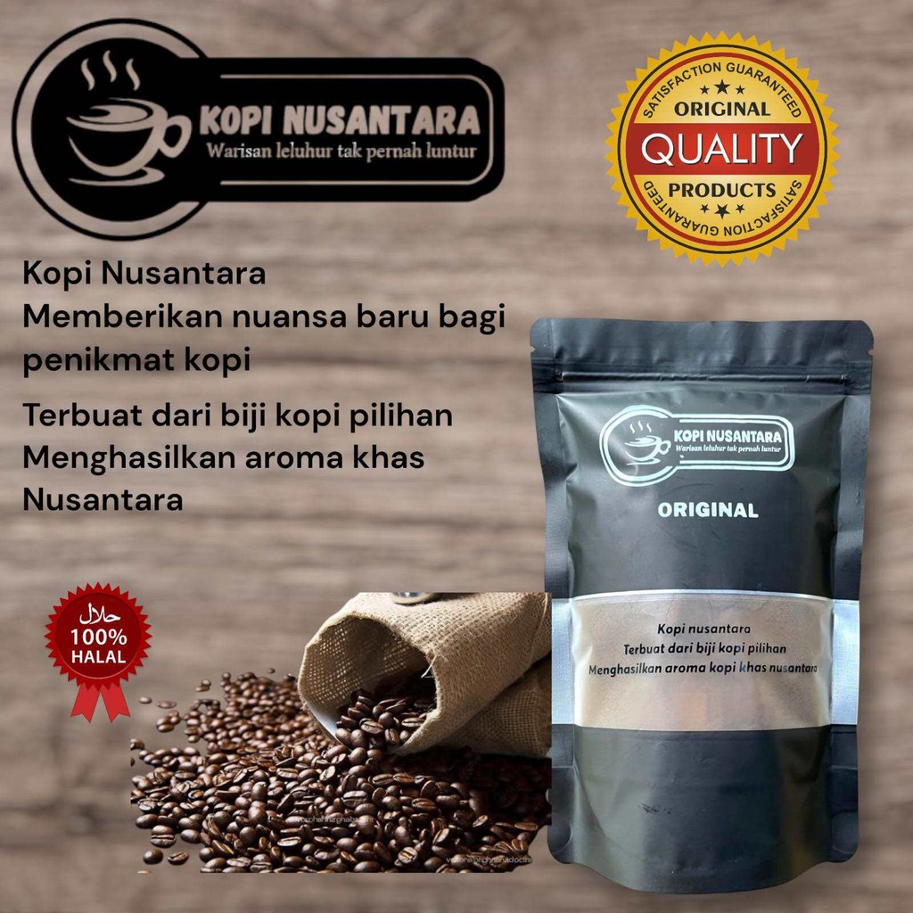 Jual Bubuk Kopi Premium ORIGINAL Aroma Khas Nusantara Kemasan 1KG