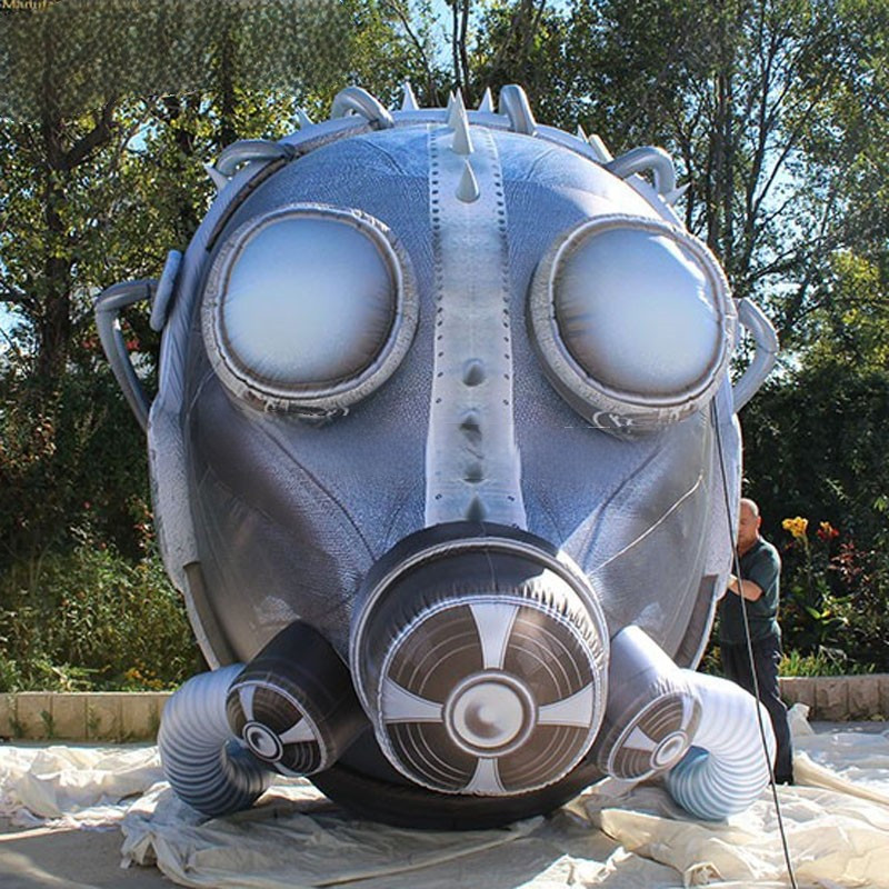 Jual Custom - made Vivid Giant Inflatable Gas Mask & Helmet: Your ...