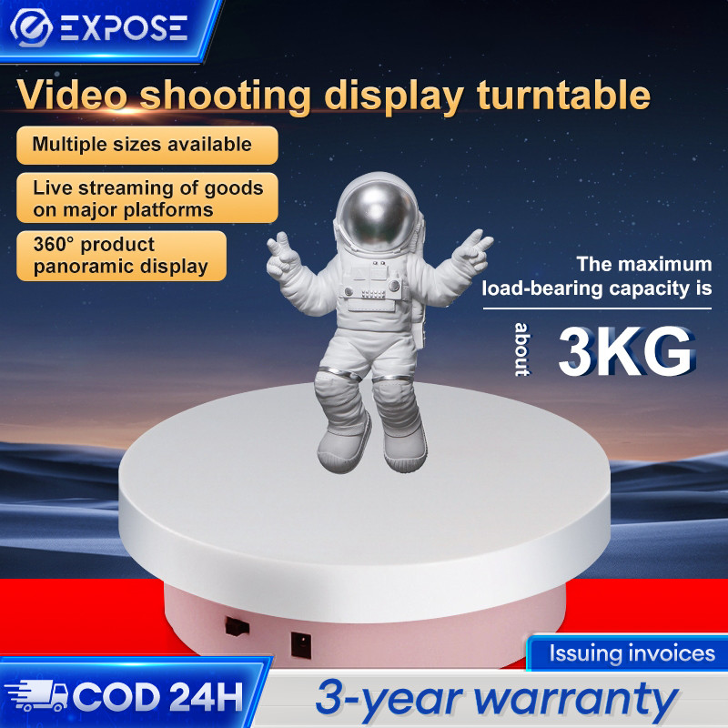 Jual [TERLARIS] Rotating Display Stand 360 Base 13/20cm Mirror Besar ...