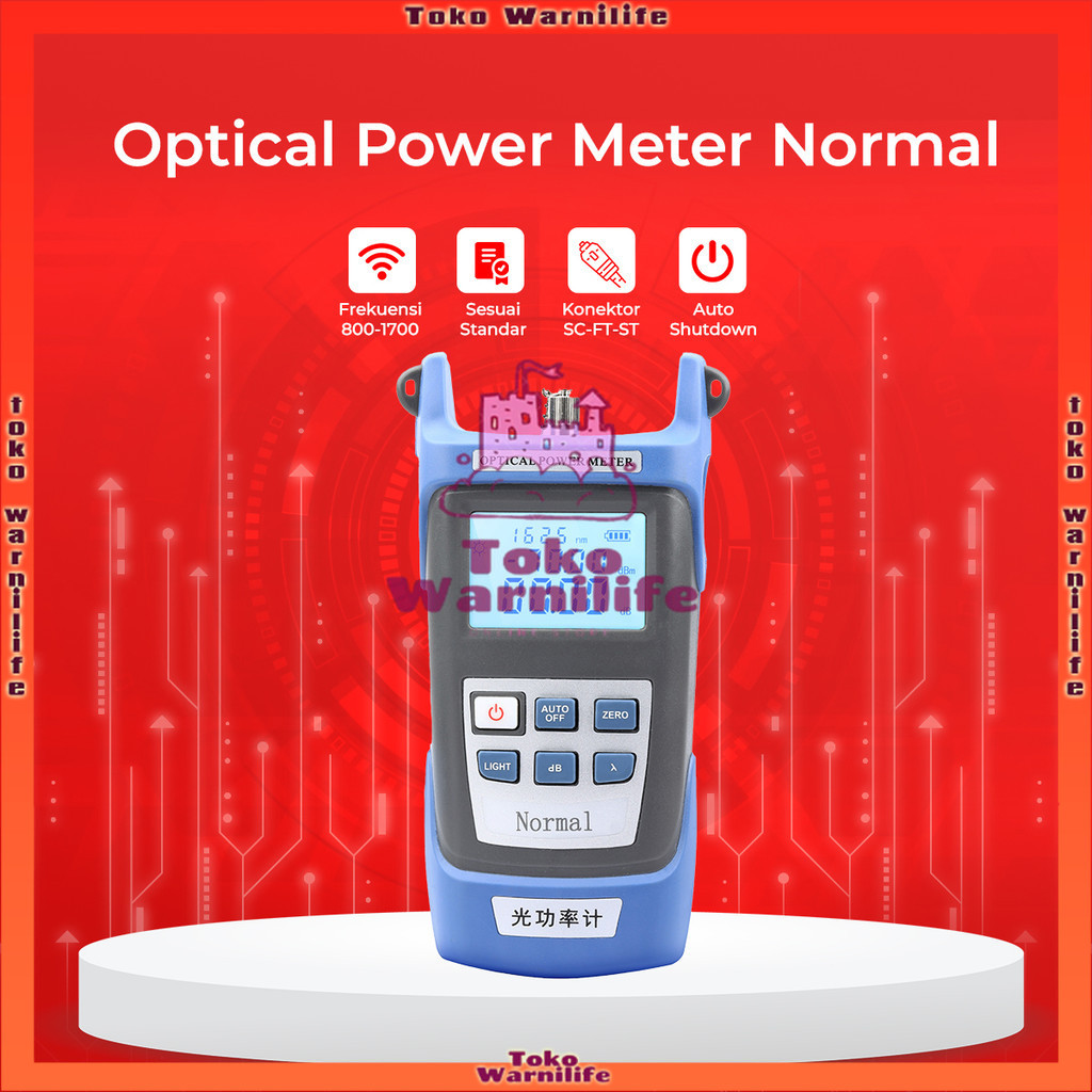 Jual OPM Normal Fiber Optical Power Meter Presisi Tinggi [Bisa Bayar ...