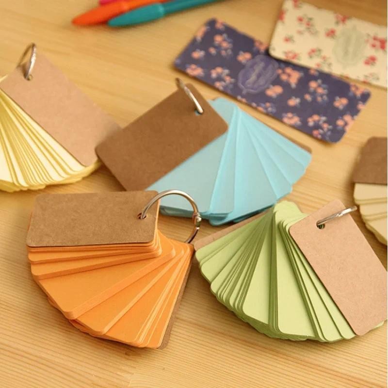 Jual Portable Notebook Loose Leaf Notepad Ring Sticky Note for Staff ...