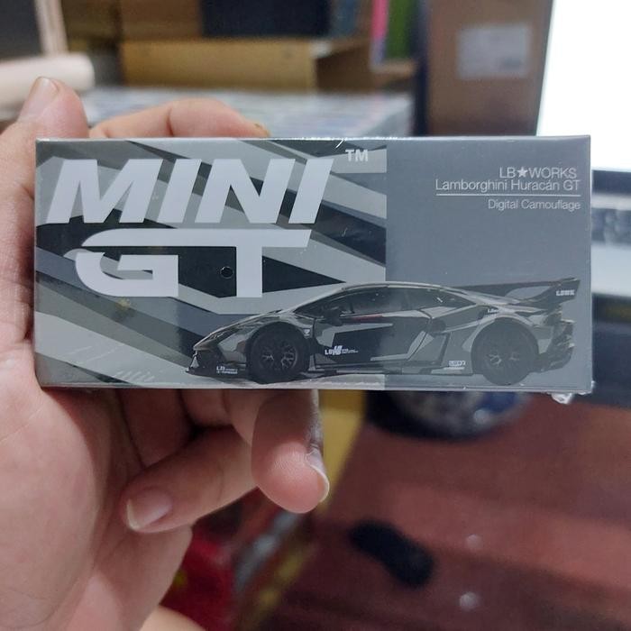 Jual LP2155 Mini GT Skala 64 Lambo Huracan LBWK GT Camouflage #398 ...