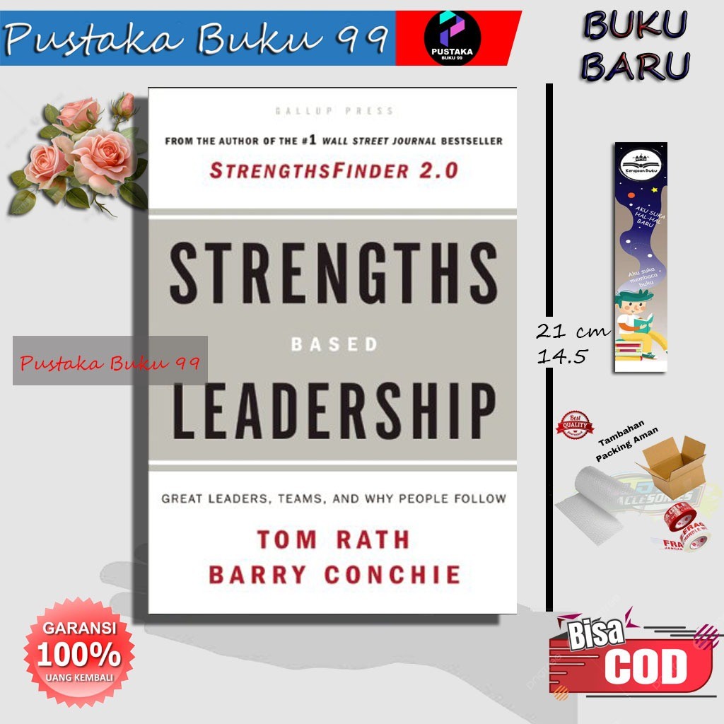 Jual Strengths Based Leadership by Tom Rath (English Version) | Shopee ...