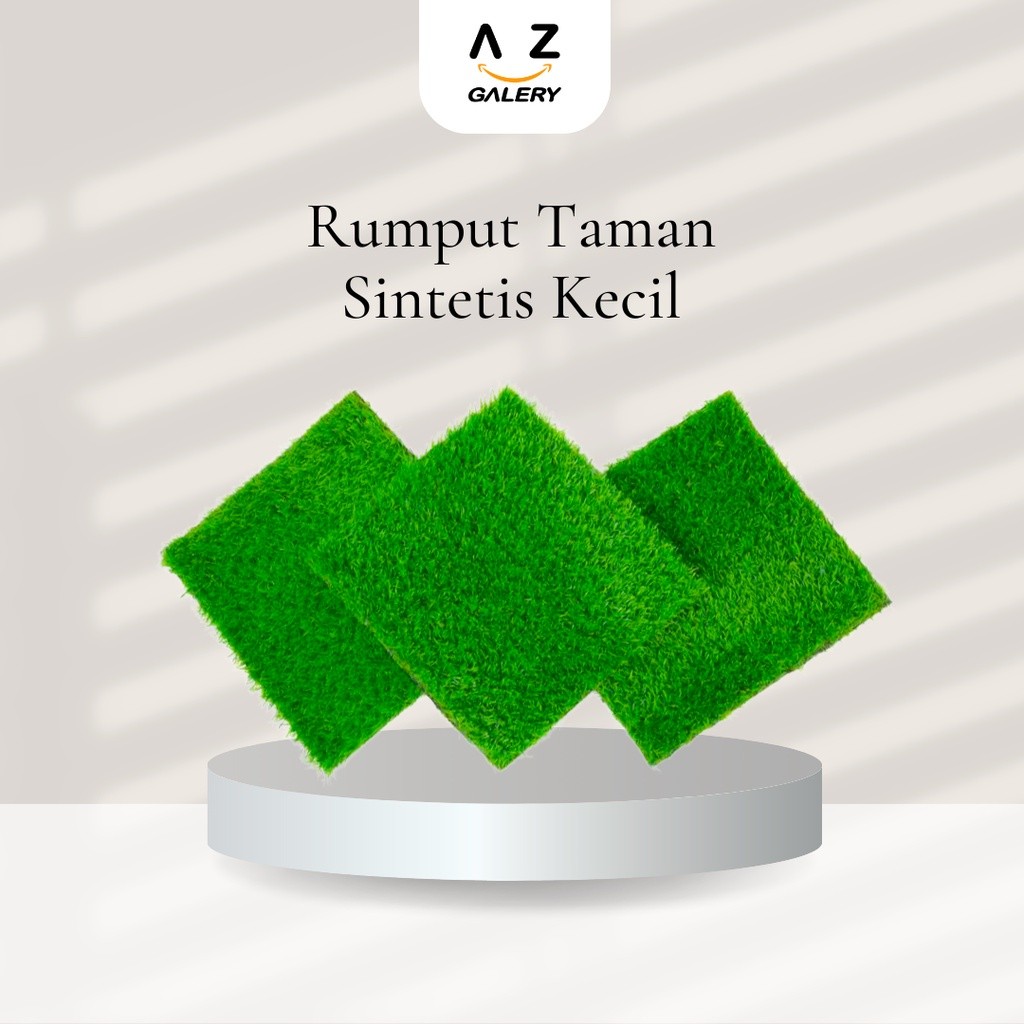Jual KARPET RUMPUT SINTETIS 3CM TIPE SWISS UKURAN 25CM X 25CM MURAH ...