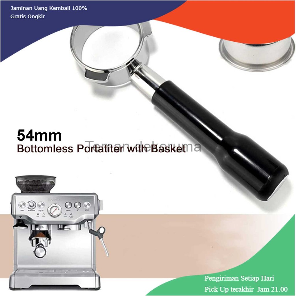 Jual Td Dpr One Two Cups Bottomless Naked Portafilter Stainless 