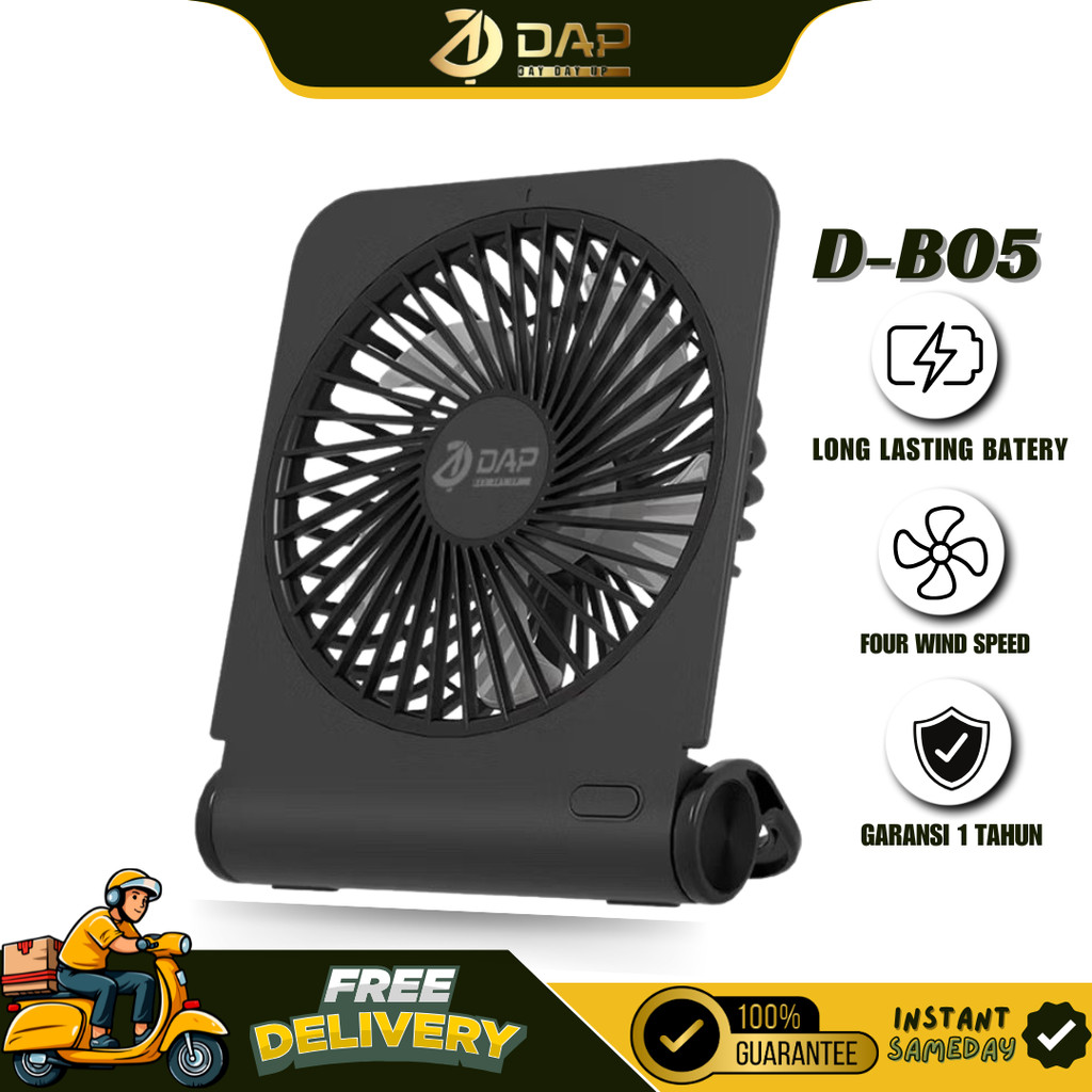 Jual DAP D-B05 Mini Hand Fan – Portable Design with Original Warranty ...