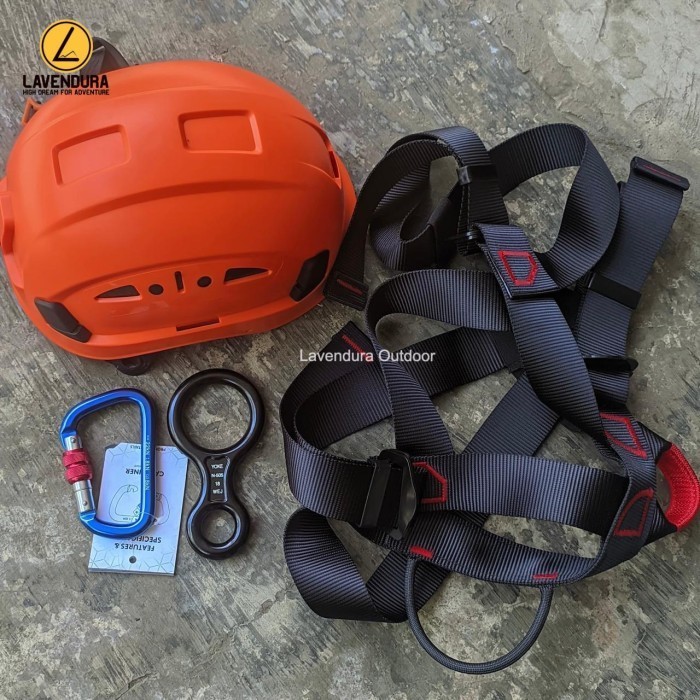 Jual REPLING Set Paket Rappeling 4 Reppeling SRT Single Rope Technique ...