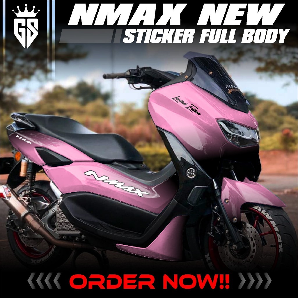 Jual (Ready Stock) Decal Sticker Nmax 155 New Full Body Gradasi ...