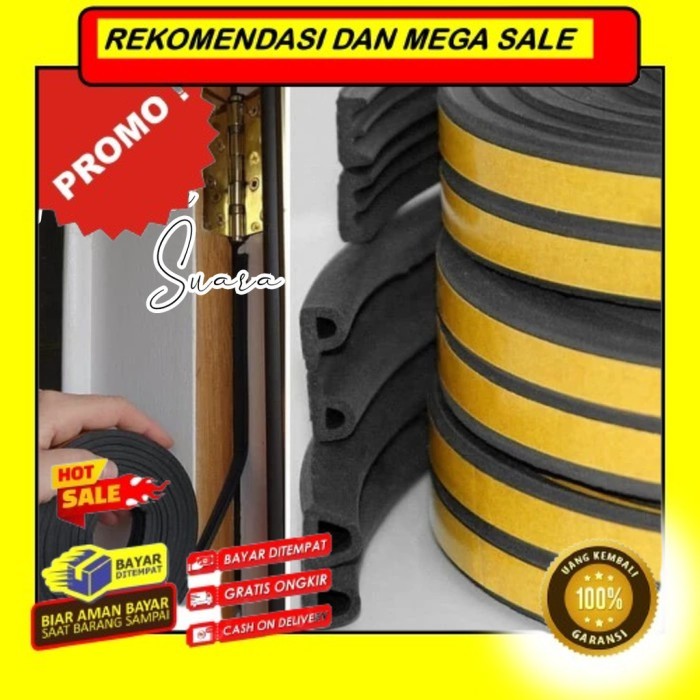 Jual Rekomendasi Masterhome Door Seal Type D | List Peredam Kedap Suara ...