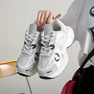 Vela Impor Asli Sepatu running Olahraga Sneakers Wanita Hitam Korea Style Putih Casual Shoes Sport Kasual Cewek korean style