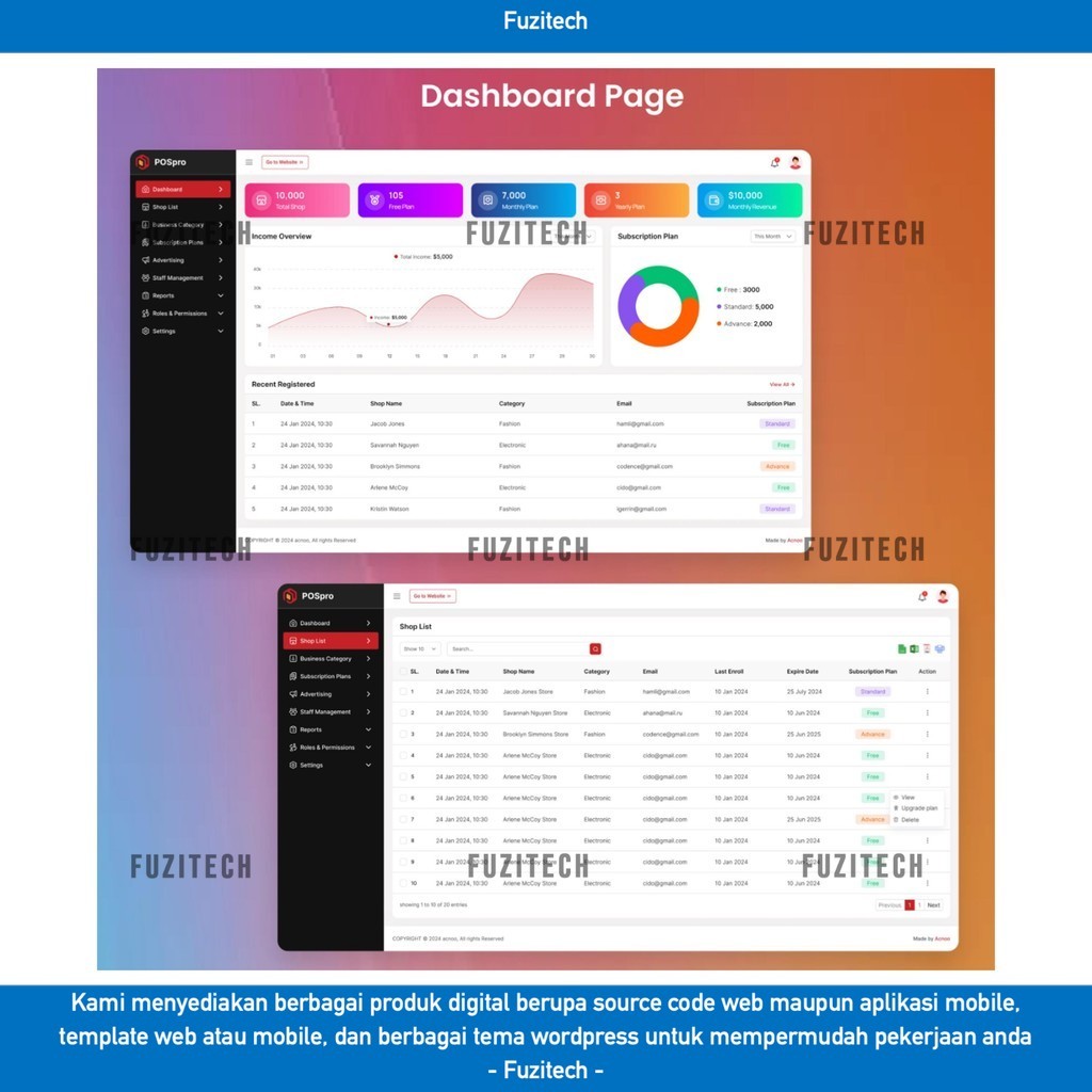 Jual SOURCE CODE APLIKASI WEB POS PRO - ADVANCED POS & INVENTORY ...