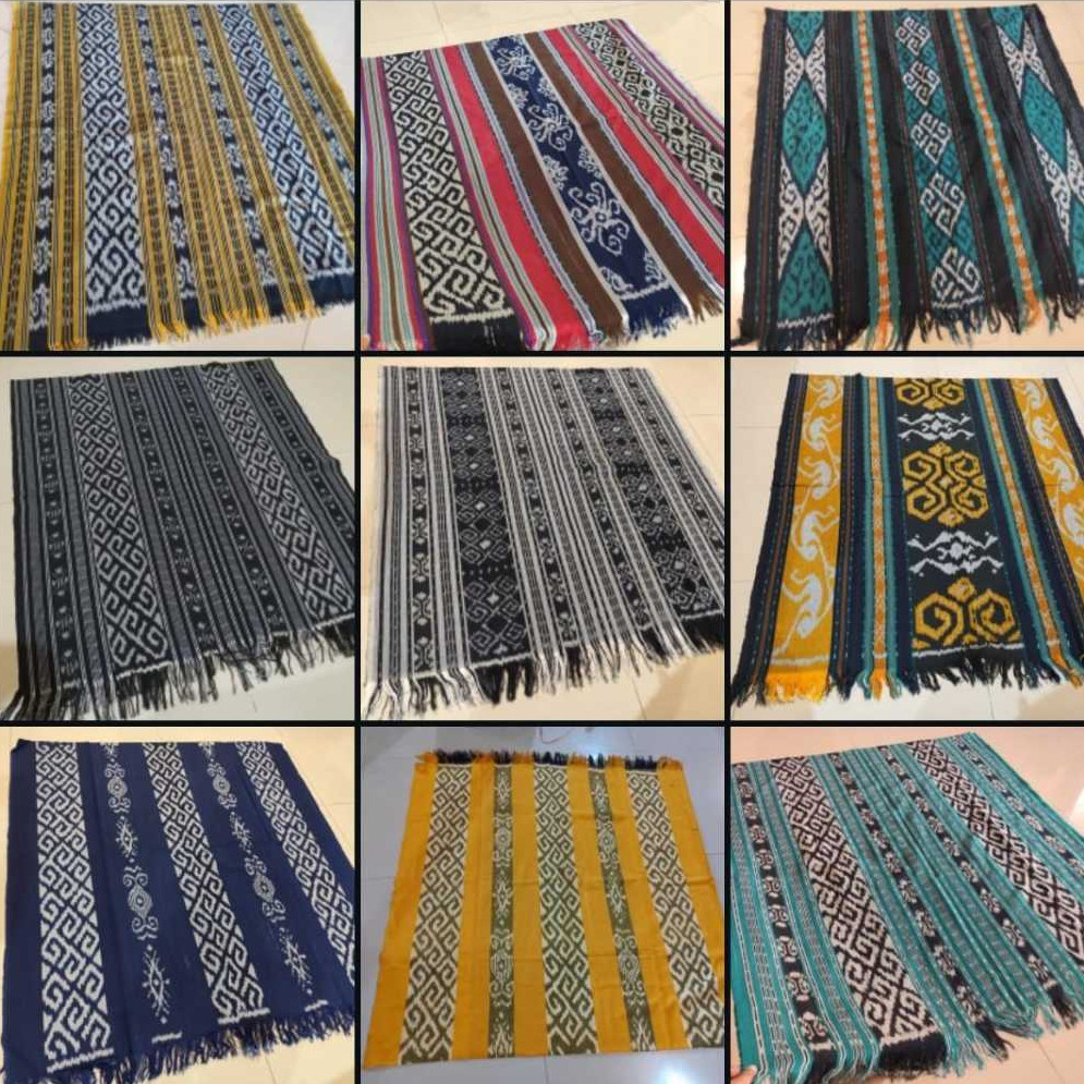 Jual Kain Tenun Ikat Troso Ethnic Motif Nusantara ATBM Tenun Troso Jepara Etnik Bahan Baju Pria Wanita Motif Dayak Kalimantan Toraja Sulawesi Nusa Tenggara | Shopee Indonesia