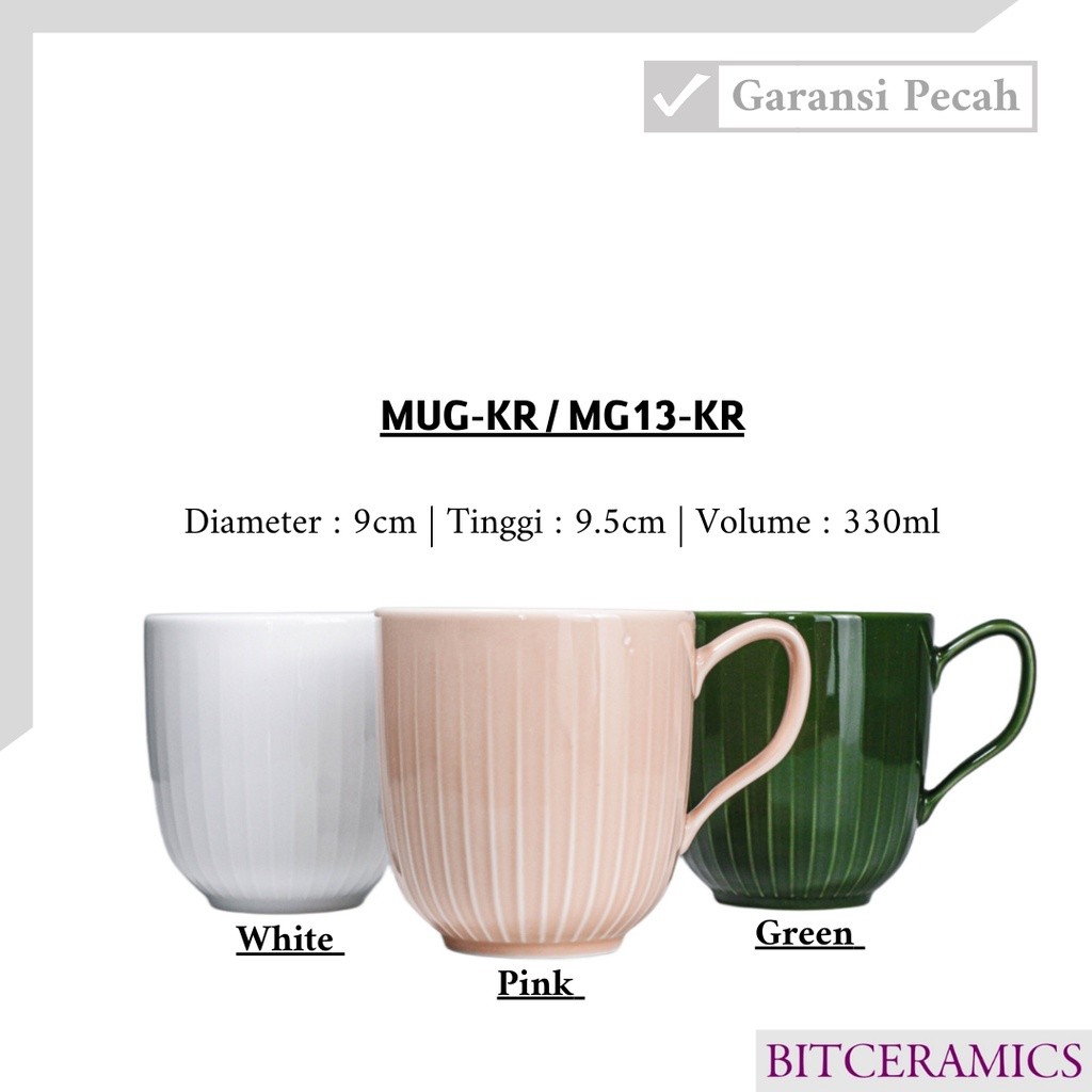 Jual Mug Keramik 330ML / Gelas / Cangkir / Mug Aesthetic By Indo ...