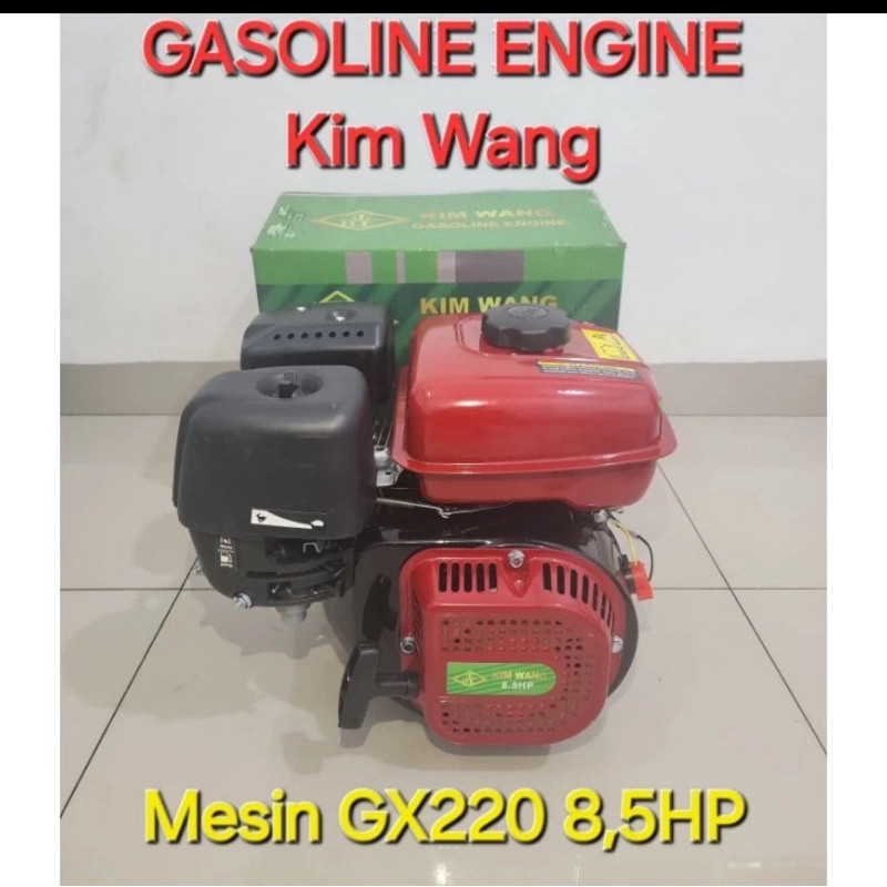 Jual MESIN PENGGERAK KIM WANG 8,5Hp KOREA GASOLINE ENGINE GX220 ...