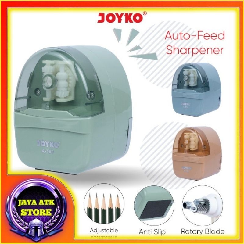 Jual Rautan Putar A-169 Sharpener Orotan Meja Serutan Peruncing Pensil ...