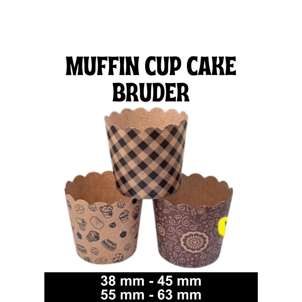 Jual (50 Lembar) Cupcake Paper / Kertas Muffin Motif Batik - Ukuran 38 ...