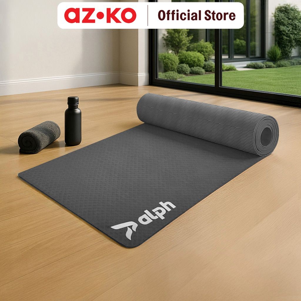 Jual AZKO Alph Matras Yoga Weave Tpe 5 mm Mat Alas Senam Mattress ...