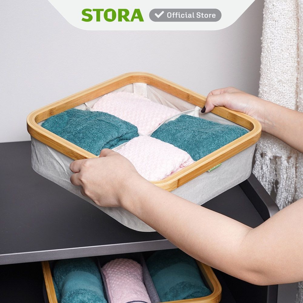 Jual Stora Kotak Penyimpanan Soft Storage Sleeve Kotak Organizer ...