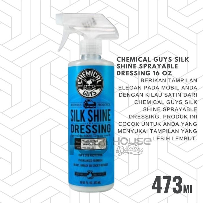 Jual Chemical Guys Silk Shine Sprayable Dressing 16 Oz | Shopee Indonesia